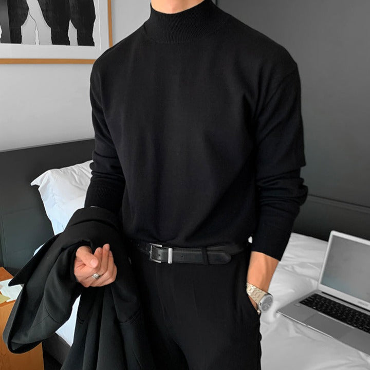 Allblack-Pullover