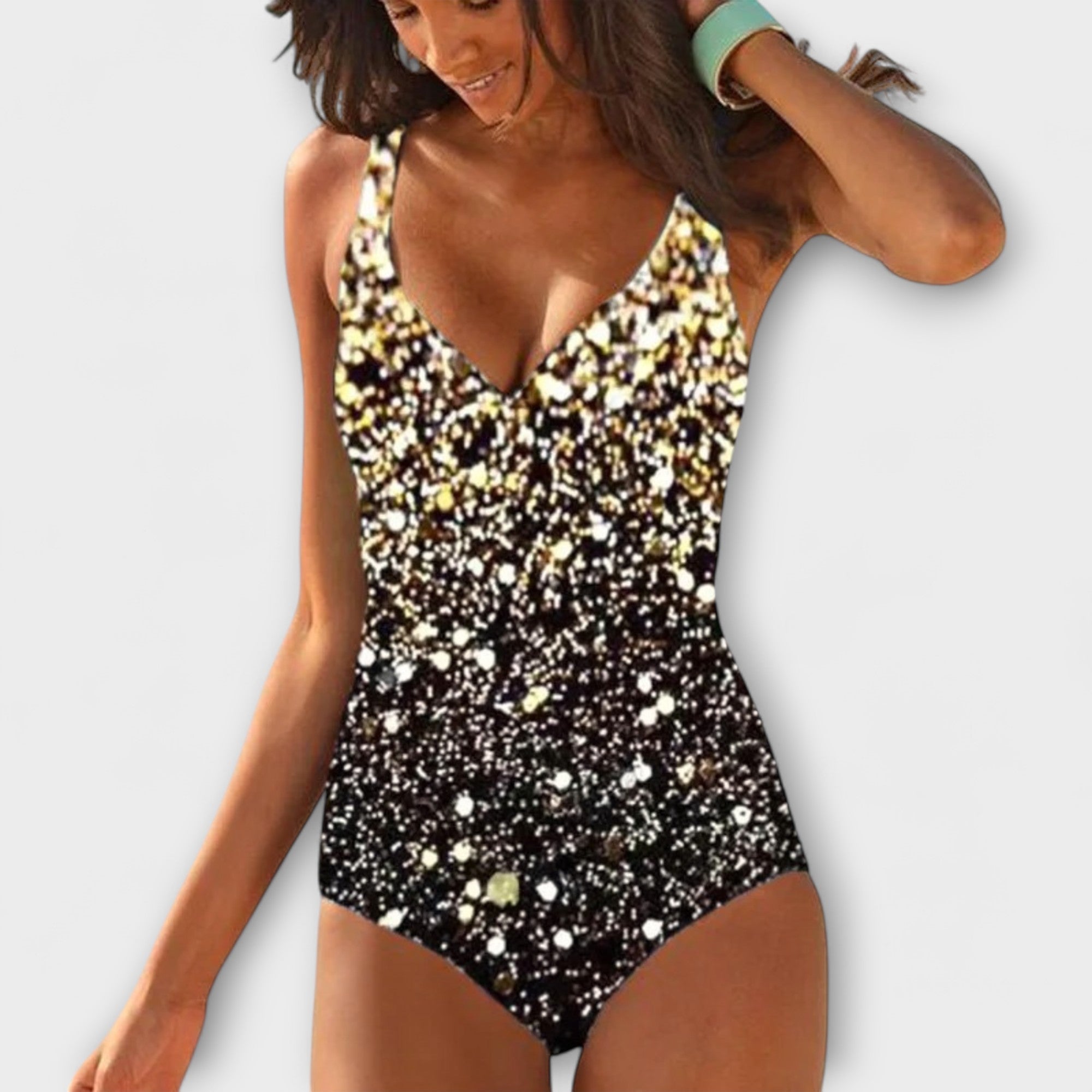 Dreifarbiger Bikini