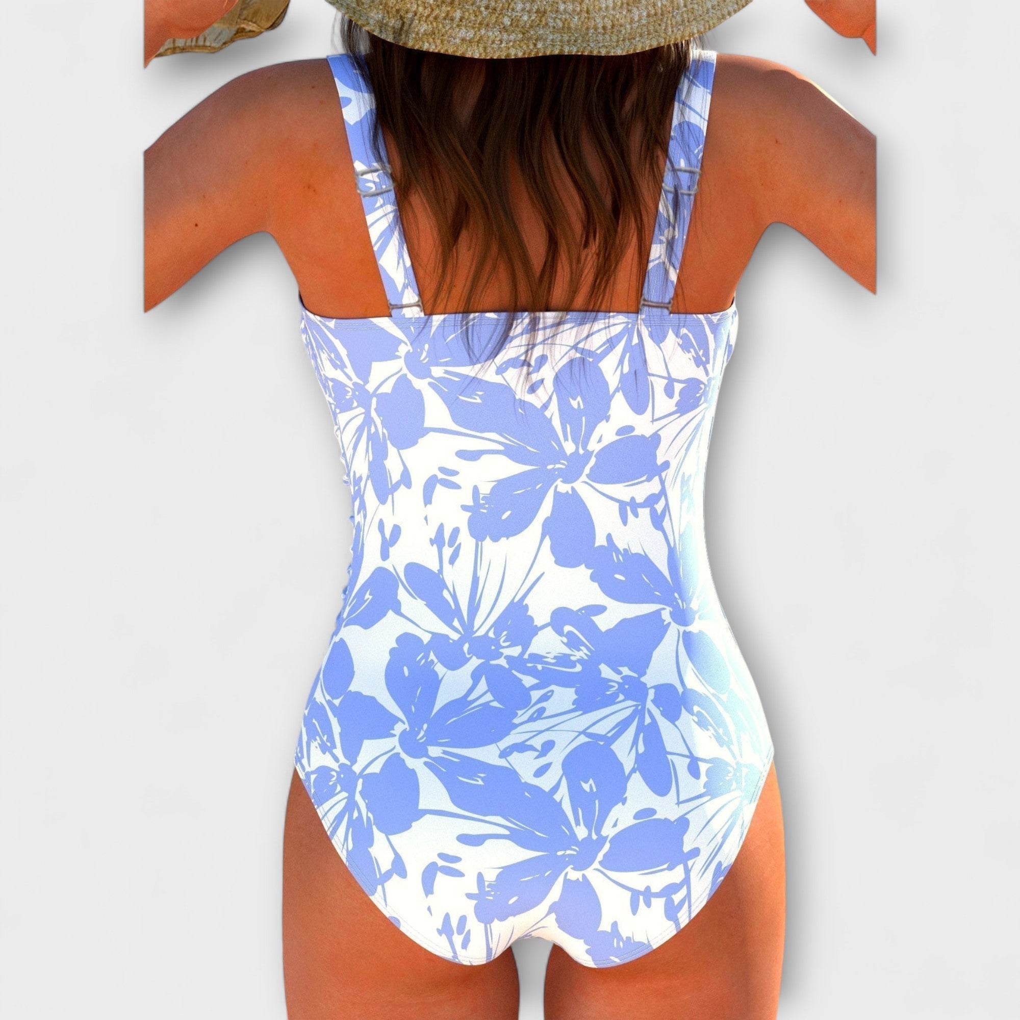 Miya – Badeanzug mit leuchtendem Print